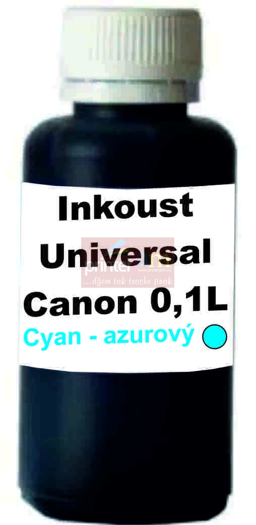 Inkoust Universal 100 ml pro CANON - cyan