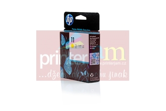 HP C4838A / 11 Yellow - Originální náplň